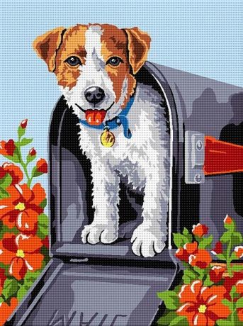 Cățelul din poștă