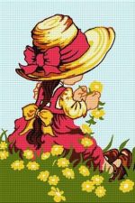 Fetiță între flori