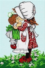 Fetiță cu păpușă