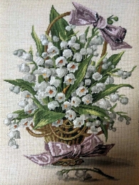 Coș cu lăcrimioare