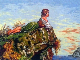 Fata pe stanca