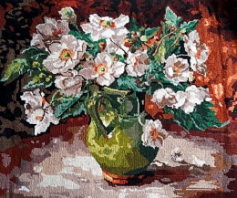 Vază cu anemone